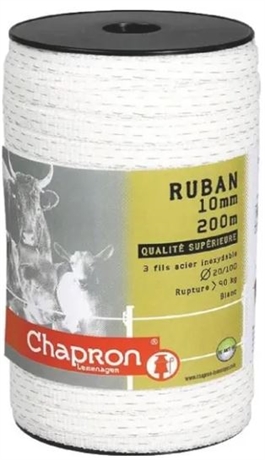 Ruban de cloture Standard blanc